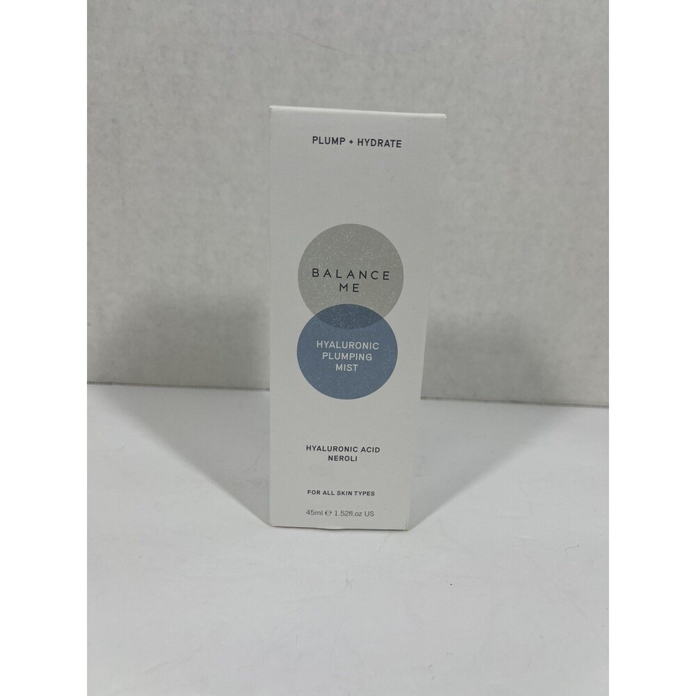 Balance Me HYALURONIC ACID NEROLI Plumping Mist 1.52 fl oz/ 45 ml New in Box